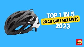 Top 1 in 5 BEST Road Bike Helmets of 2023 [upl. by Annmaria]