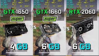 GTX1650 Super vs GTX1660 Super vs RTX2060 게임 성능 비교 롤 오버워치 배그 with 라이젠 5600X [upl. by Ellecrag]