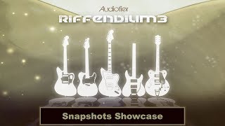 Audiofier RIFFENDIUM 3  Snapshots Showcase [upl. by Kehoe]