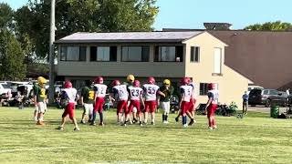 NW Middle School Football 2nd half vs HT9724 [upl. by Sternick]