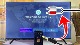 How to Connect Speaker to TV Using RCA AV Cable [upl. by Agneta]