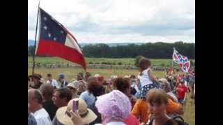 Gettysburg Picketts Charge July 3 2013 part 1 [upl. by Sebastien646]