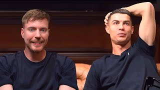 The MrBeast and Ronaldo Podcast Was Rough [upl. by Skees80]