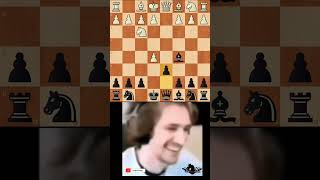 Englund Gambit chess brilliantmove chesscom viralshort [upl. by Atirma428]