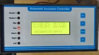 Automatic Egg Incubator Controller eggincubator makeinindia [upl. by Abisia]