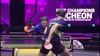 HUGO CALDERANO vs FAN ZHENDONG WTT INCHEON 2024 [upl. by Nylevol]