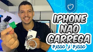 IPHONE NÃO CARREGA O QUE PODE SER [upl. by Yrbua]