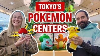 A Guide to ALL Pokemon Centers in Tokyo Japan [upl. by Sidon]