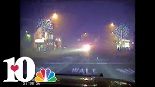 Dashcam video from the 2016 Sevier County wildfires [upl. by Einahpit885]