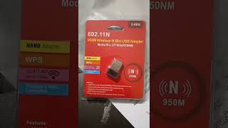 950M WirelessMini USB Adapter Model NoOTWUA950NM [upl. by Ennaitsirk267]