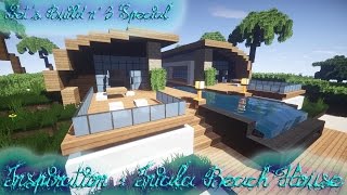 Minecraft  lets build beach house n°3 episode 1 [upl. by Ellenrahs]