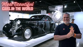 Petersen Automotive Museum Tour History and Cars  Los Angeles California [upl. by Annuaerb]