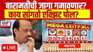 Baramati Exit Poll LIVE  Ajit Pawar  Supriya Sule vs Sunetra Pawar  Lok Sabha Election  N18EP [upl. by Greenlee]