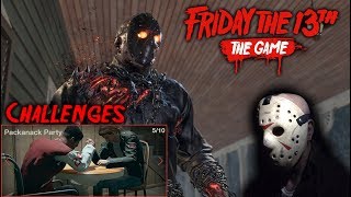 Friday the 13th the game  Gameplay 20  Challenge 5  Savini Jason [upl. by Reehsab]