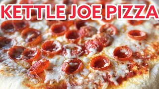 Kamado Joe Kettle Joe Pizza  Can the Kettle Joe Make Amazing Pizza [upl. by Aicnarf]