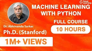 Machine Learning with Python  Machine Learning Tutorial for Beginners  Machine Learning Tutorial [upl. by Farleigh902]