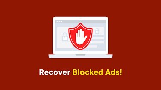 AntiAdblock Recover Blocked Ads and Revenue [upl. by Letta]