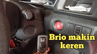 Honda brio upgrade keyless [upl. by Nigam]