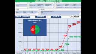 14 Programacion y control de Obra en Excel [upl. by Bazil720]