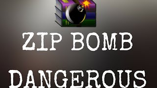 ZIP BOMB What Is Zip Bomb 42 Zip [upl. by Tymothy]