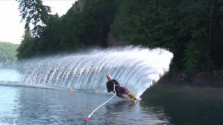 How to Slalom Course Water ski FM Tech Series Core Connected Slalom [upl. by Thackeray]