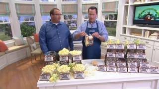 Farmer Jons 18 35 oz Bags Virtually Hulless Butter Popcorn on QVC [upl. by Sletten]