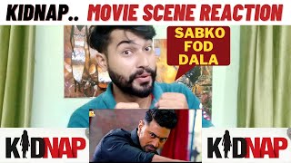 Kidnap  Movie Fight Scene Reaction  Dev  Rukmini Maitra 😱🔥 [upl. by Werbel]