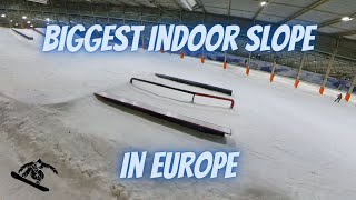 Biggest Indoor Snow Park in Europe  Landgraaf Snowworld in the Netherlands [upl. by Jegger]