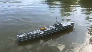 Schnellboot S38 italeri RC Modell scale 135 [upl. by Alyam]