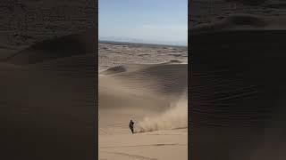 Absolutely unreal🔥🔥🔥 🎥 from duneanddestroy on insta dune dirtbike epic [upl. by Mohammad]