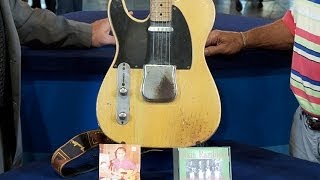 Web Appraisal 1951 LeftHanded Fender Telecaster [upl. by Annauqaj619]