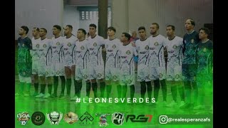 REAL ESPERANZA FSC  VS  LLANEROS DE GUARICO  CUARTA JORNADA   LIGA FUTVE  EN VIVO [upl. by Nileuqcaj]