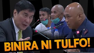 Senator Tulfo Slams Pol Lieutenant Bernardo for filing a case against victims amp putting them in jail [upl. by Eninotna]