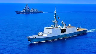 French frigate Aquitaine  French Navy multimission frigate [upl. by Sinnelg]