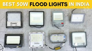 Best 50W LED Flood Lights On Amazon  Lumen Water Weight amp Outdoor Testing Unboxing amp Review 🤩 [upl. by Etnemelc998]