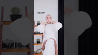 Tutorial Hijab Pashmina Plisket Simple [upl. by Idnib]