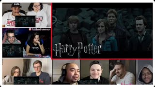 Harry Potter Death Scene Reaction Mashup  Harry Potter And Deathly Hallows Part 2 [upl. by Aloz613]