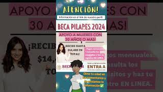 Beca pilares registro para mujeres de 30 años en adelante✅ [upl. by Genet723]