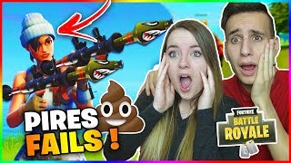 LES PERSONNES LES PLUS MALCHANCEUSES DE FORTNITE BATTLE ROYALE [upl. by Leonore]