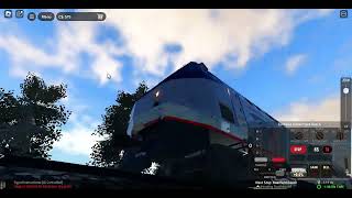 Railsim Universe Game play Amrail service to Airport [upl. by Abroms714]