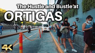 BUSY WALK in Ortigas Center Pasig City Metro Manila Philippines 4K [upl. by Durrace]