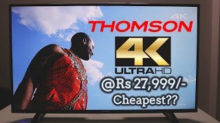 Thomson 43quot UHD LED TV  Tough Competition To Xiaomi Mi TV😲😲😲 [upl. by Meakem631]