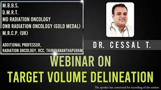 Nasopharyngeal Cancer Webinar Part 2 by Dr Cessal Kainickal [upl. by Naor634]