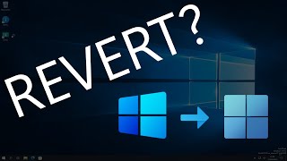 I tried to revert Windows 10 Sun Valley back to Windows 11 [upl. by Karr]