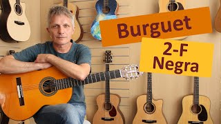 Burguet 2F Negra Flamencogitarre  Played by Ingmar Winkler  Musik Bertram [upl. by Enixam]