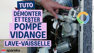 Comment démonter et tester sa pompe de vidange de lavevaisselle [upl. by Krahling66]