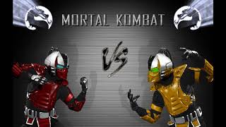 MORTAL KOMBAT NEW ERA  Sektor vs Cyrax  INTENSE FIGHT [upl. by Nessi]