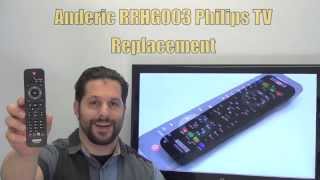 PHILIPS URMT39JHG003 TV Replacement Remote  wwwReplacementRemotescom [upl. by Eniksre882]