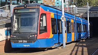 Citylink Sheffield TramTrain 206 From Meadowhall To Middlewood [upl. by Clough]