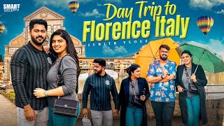 మా Day Trip to FlorenceItaly🇮🇹From Rome😍Woke up at 4am😨Almost Missed our Train🚂Juhith Vlogs [upl. by Marb]